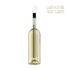 Vinluftare-Vinkylare - vinflaskkylare och luftare i rostfritt stål