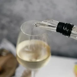 VinKylare 2-i-1 - SHOP-STORY - VINKYLANDE - Rostfritt Stål - Inbyggd Luftare - Hällspout