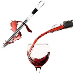 Ishink & Kylare-Vinkylare i rostfritt stål, multifunktionell pinne med vinhäll, ölkylare