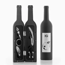 Vinlåda Flaska InnovaGoods 5 Delar