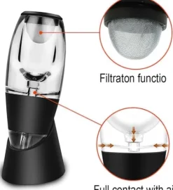 Vinluftare – Snabb Dekantering för Förbättrad Smak och Arom