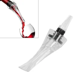 Vinluftare Säker Stall Örnpip Droppa Mindre Hällning Enkel montering Elegant design Vinhällare för Bar Hem