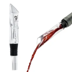 Vinluftare, vinhällare - Crystal Areator, extra lång