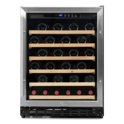 Vinorama för 50 flaskor Inox CHR 1T - vinobox