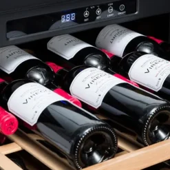 Vinorama för 50 flaskor Inox CHR 1T - vinobox