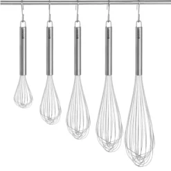 Vispar-Visp visp, flexibel visp, 12 spindlar med handtag 450mm Hendi 511756