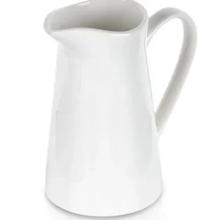 Kaffe- & Tekannor-Vit mjölkkanna i porslin 200 ml