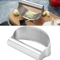 Vitlökspress Hackare Rostfritt Stål Manuell Mospress Hem Köksredskap