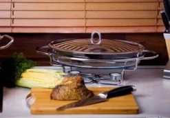 Matuppvärmare-VÄRMEBESTÅENDE BORDSVÄRMARE 3,2L KINGHOFF KH-1411