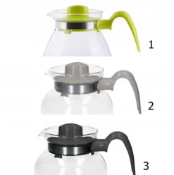 VÄRMEBESTÅENDE KAFFE- OCH TEKANNA AV GLAS 1,0 L MAJA TERMISIL