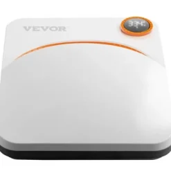 Ångpressar-Värmepress 30,5x25,4 cm vit och orange, sublimeringsöverföringsenhet