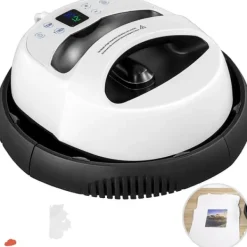 Ångpressar-Värmepressmaskin, Användarvänlig, Handsfree-operation,VIT