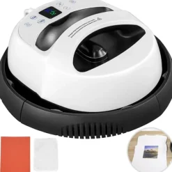 Ångpressar-Värmepressmaskin, Användarvänlig, Handsfree-operation,VIT