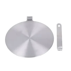 Värmespridningsplatta i rostfritt stål med handtag för induktionsspis - Typ 20