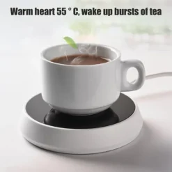 Värmeunderlägg Gravitationsavkännande Koppvärmare Värmeunderlägg Elektrisk Termostat Dryckesmuggmatta Varmvärmare