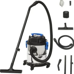 Våt- och torrdammsugare 1200 W | Kapacitet: 20 L | Färg: Silver