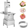 Köttskivare-2200W kommersiell elektrisk köttbandsåg i rostfritt stål, högpresterande bensågmaskin för effektiv köttbearbetning.