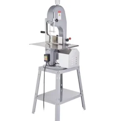 Köttskivare-1500W kommersiell elektrisk köttbandsåg i rostfritt stål, kraftfull och hållbar sågmaskin.