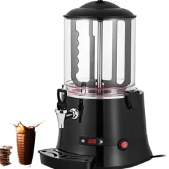 Maskiner För Chokladtemperering-400W 10L 30-90°C varmchokladmaskin med avtagbar droppbricka, choklad tempereringsmaskin, lätt att använda och rengöra