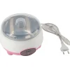 15W 1L mini yoghurtmaskin 360° uppvärmning automatisk yoghurtmaskin för hem EU-kontakt 220V rosa