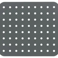 Mattor & Galler Till Diskhoar-WENKO Crystal Diskbänk, Diskbänksmatta Repskydd, Diskskydd, Plast, 27,5 x 31 cm, Grå