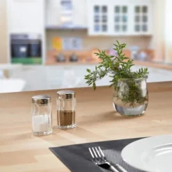 Westmark Salt- och pepparkassett Glas/Rostfritt stål