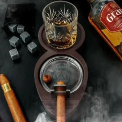 Whiskystenar-Whiskey & Cigar Tray, Mikamax