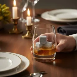 Whiskey Stenar – Eleganta Kylstenar Whisky för Ren Njutning | Whiskystenar Set i Granit