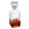 Karaffer-Whiskydekanter, 23x9x9 cm, Transparent