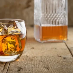 Karaffer-Whiskydekanter, 23x9x9 cm, Transparent