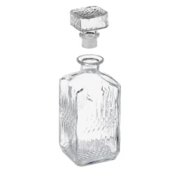 Karaffer-Whiskydekanter, 23x9x9 cm, Transparent