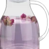 Wilmax glaskaraff 2,5 L i borosilikat, rostfritt lock