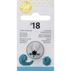 Wilton Tyll #018 Decorating Tip Open Star