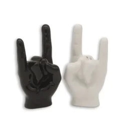 Salt- & Pepparströare-Winkee Rock Hand salt- och pepparkar