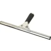 Rengöringsutrustning-Wolfpack professionell fönsterskrapa i rostfritt stål 38 cm.