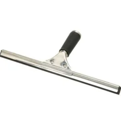 Rengöringsutrustning-Wolfpack professionell fönsterskrapa i rostfritt stål 38 cm.