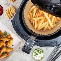100x Air Fryer-insatser för Air Fryer-bakpapper