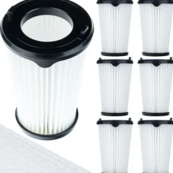 6x Filter EF150 för Electrolux Ergorapido / AEG dammsugare