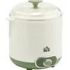Yogurtmaskiner-Yoghurtmaskin 1,5 l med 2 glasburkar och sil, 20 W, för grekisk yoghurt, 3–5 personer, vit