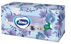 Zewa Näsdukar för engångsbruk ZEWA Deluxe, 3-lagers, 90 st, i ask