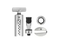 Verktygsset För Drinkar-ZWILLING Sommelier Set, Korkskruv, Droppskydd, Foil cutter, Pourer, 190 mm, 210 mm, 50 mm