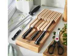 ZWILLING unspecific Knivförvaring i bok - L 41 x B 15,5 x H 4,8 cm. Passar i standard kökslådor. Med plats för upp till 12 knivar